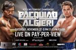Manny Pacquiao vs. Chris Algieri
