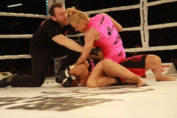 Jana Wagenhuber vs. Kamila Porczyk (Foto: Marco Baumann)